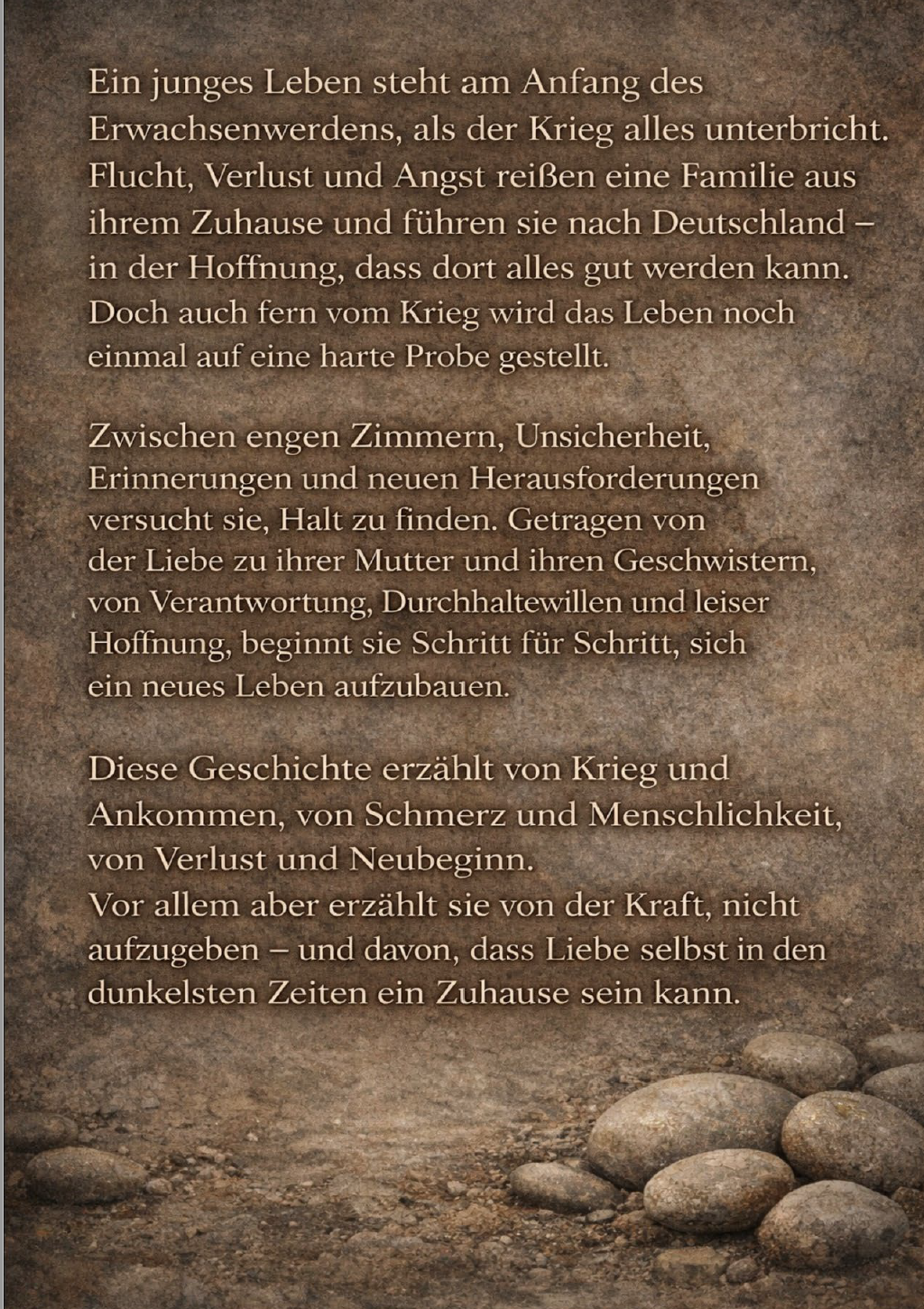 Buchrücken Duldung von Belma Schreull